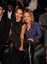 Jessica Alba Versace for H&M Fashion Event at the H&M on November 8 2011 
