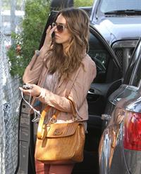 Jessica Alba wrestling in Los Angeles 09-04-12 