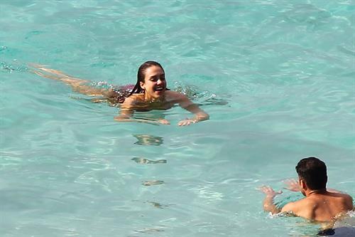 Jessica Alba bikini candids in St. Barts 4/5/13 