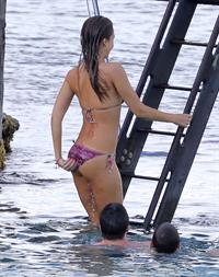 Jessica Alba bikini candids in St. Barts 4/5/13 