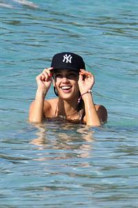 Jessica Alba bikini candids in St. Barts 4/5/13 
