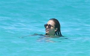 Jessica Alba bikini candids in St. Barts 4/6/13 