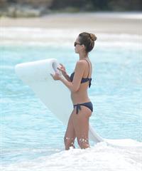 Jessica Alba bikini candids in St. Barts 4/6/13 