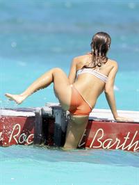 Jessica Alba  bikini candids in St. Barts 4/4/13 