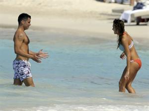 Jessica Alba  bikini candids in St. Barts 4/4/13 