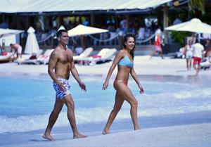 Jessica Alba  bikini candids in St. Barts 4/4/13 