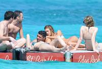 Jessica Alba  bikini candids in St. Barts 4/4/13 
