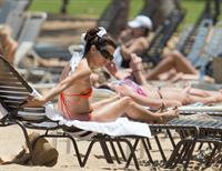 Eva Longoria at the beach in Puerto Rico - April 6, 2013