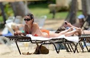Eva Longoria at the beach in Puerto Rico - April 6, 2013
