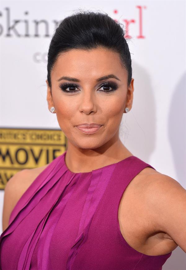 Eva Longoria 18th annual Critics' Choice Movie Awards 1/10/13 