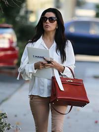 Eva Longoria out and about candids in Los Angeles, January 8, 2013 