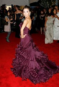 Eva Longoria at the Metropolitan Museum of Arts Costume Institute gala 