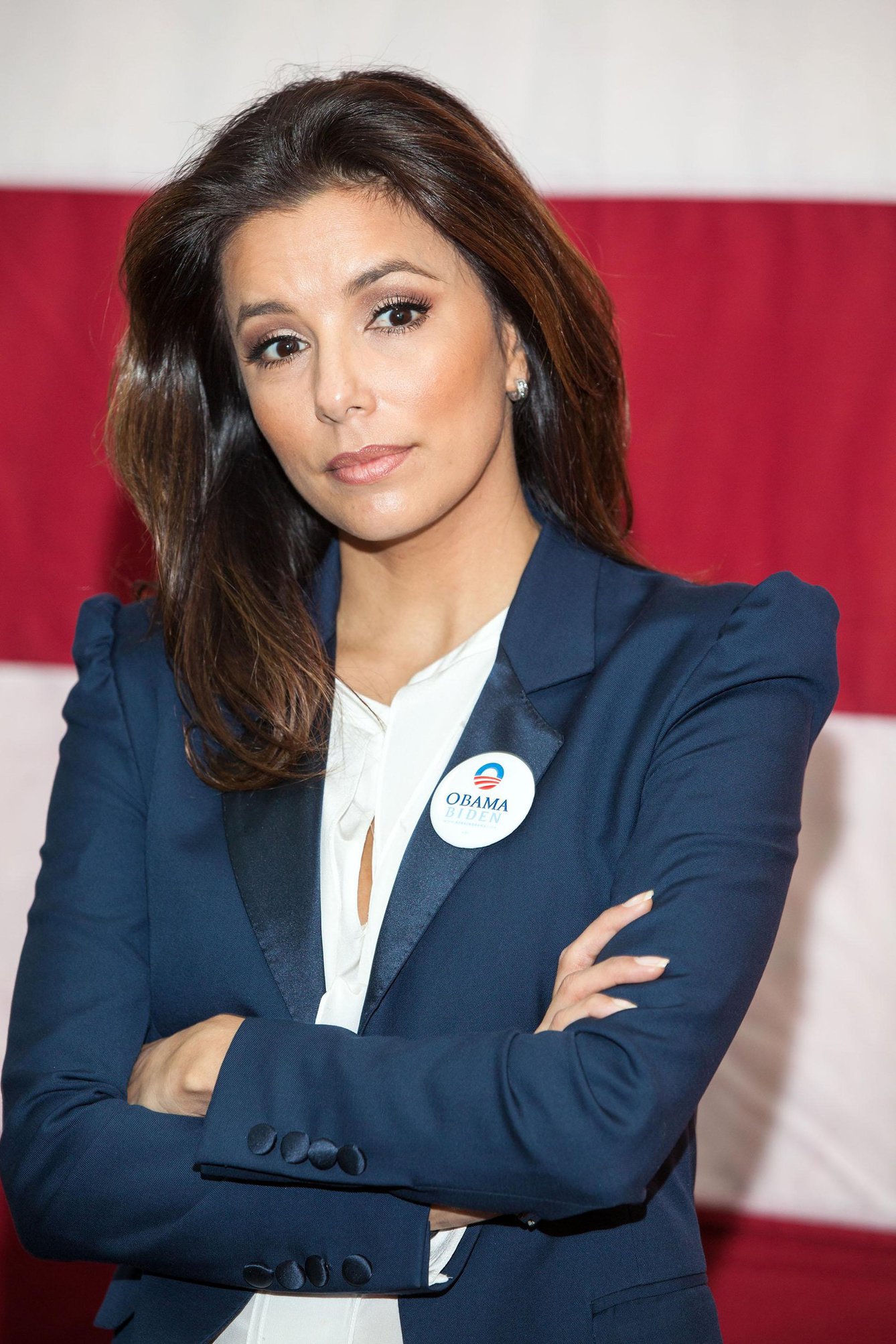 Eva Longoria Participates in Early Vote Canvass Kickoff in Florida - October 27, 2012