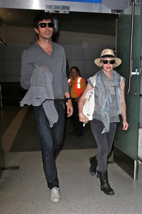 Kylie Minogue - LAX Airport in LA - June 9, 2012