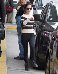 Emma Watson ...at JFK airport in NYC Sept 29, 2012 
