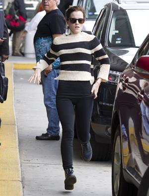 Emma Watson ...at JFK airport in NYC Sept 29, 2012 
