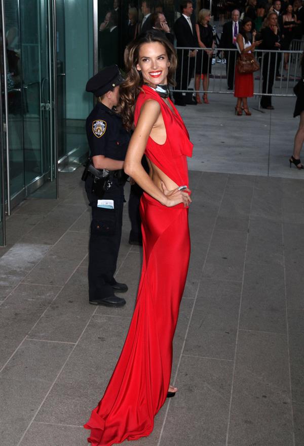 Alessandra Ambrosio at CFDA Fashion Awards at Alice Tully Hall Lincoln Center on June 6, 2011