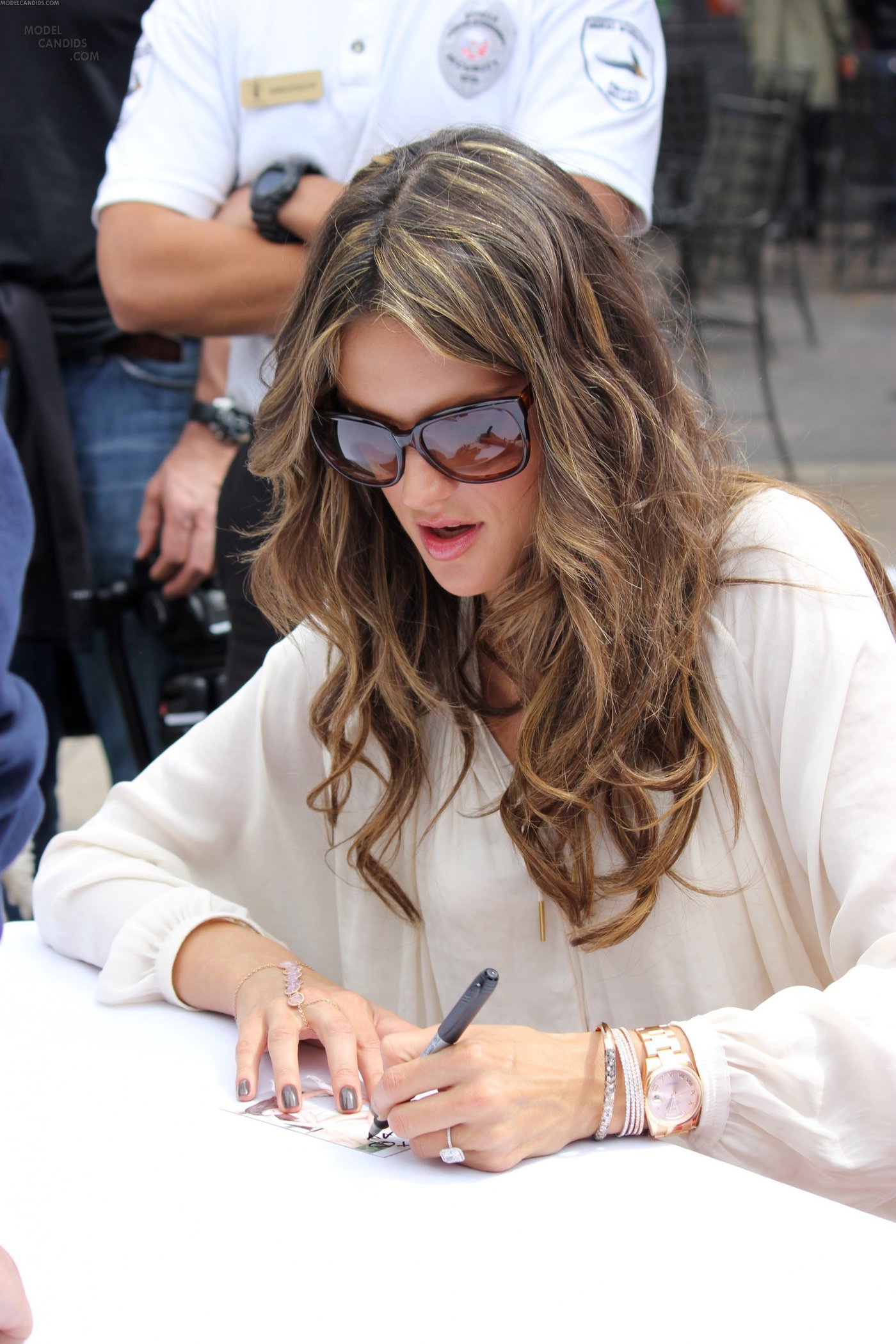 Alessandra Ambrosio Pictures Alessandra Ambrosio Philips Satin Perfect Fashion and Beauty Event March 23, 2012