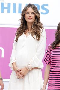 Alessandra Ambrosio Philips Satin Perfect Fashion and Beauty Event March 23, 2012 