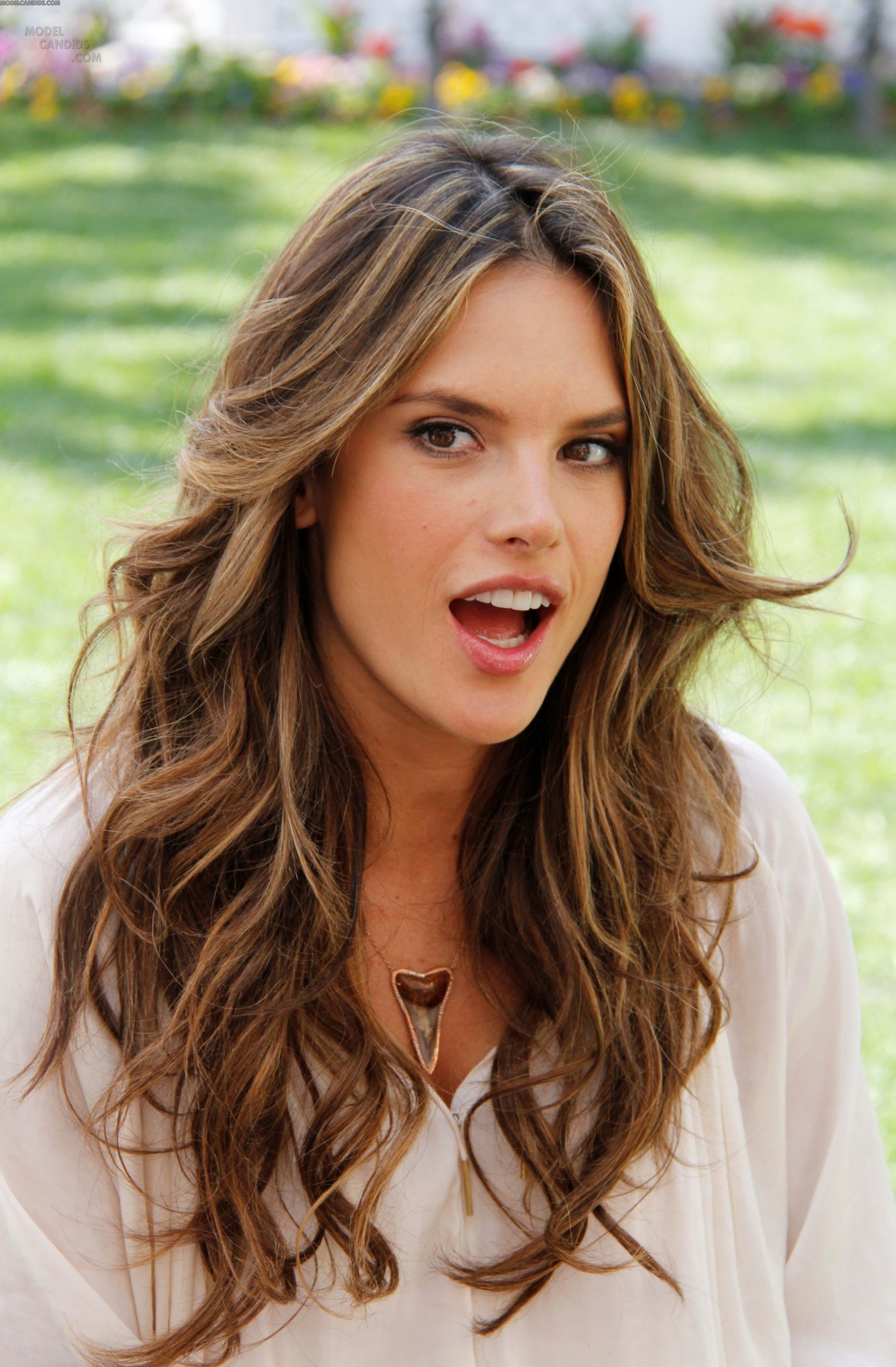 Alessandra Ambrosio Pictures Alessandra Ambrosio Philips Satin Perfect Fashion and Beauty Event March 23, 2012