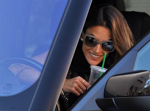 Alessandra Ambrosio out in Brentwood on January 28 