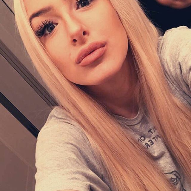 Tana Mongeau taking a selfie