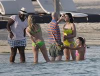 Alessandra Ambrosio photo shoot in St Barthelemy on March 7, 2010