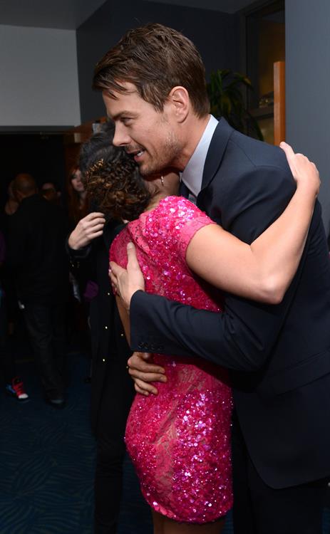 Lea Michele at the 39th Annual People's Choice Awards in Los Angeles on Jan 9, 2013