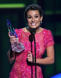 Lea Michele at the 39th Annual People's Choice Awards in Los Angeles on Jan 9, 2013