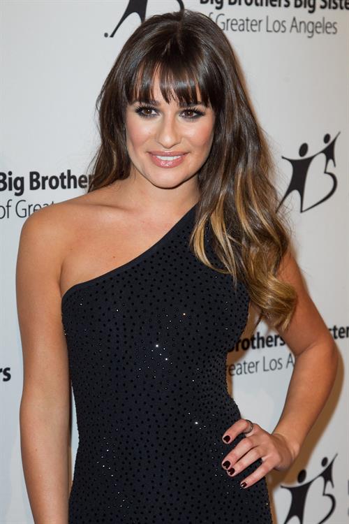 Lea Michele Big Brother Big Sisters of LA Stars Gala in Beverly Hills Oct 26, 2012 