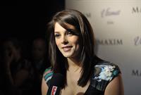 Ashley Greene Maxims December issue celebration in New York City