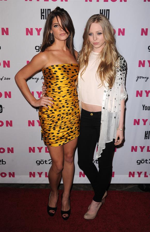 Ashley Greene Nylon Youtube Young Hollywood party on May 12, 2010 in Hollywood