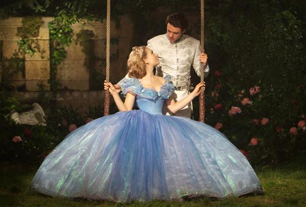 Lily James as Cinderella