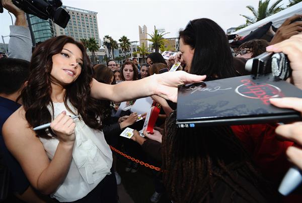 Ashley Greene press conference for the Twilight Saga Breaking Dawn part 1 at Comic Con July 21, 2011