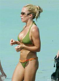 Kendra Wilkinson in a bikini