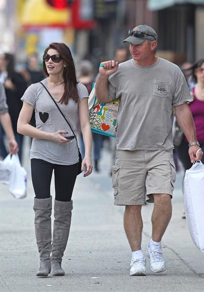 Ashley Greene shopping in New York City on March 18, 2011