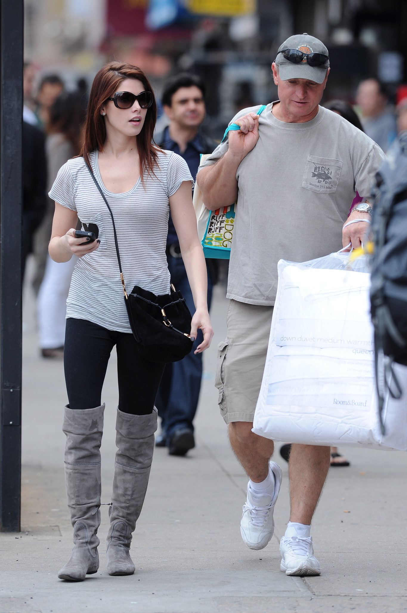 Ashley Greene shopping in New York City on March 18, 2011