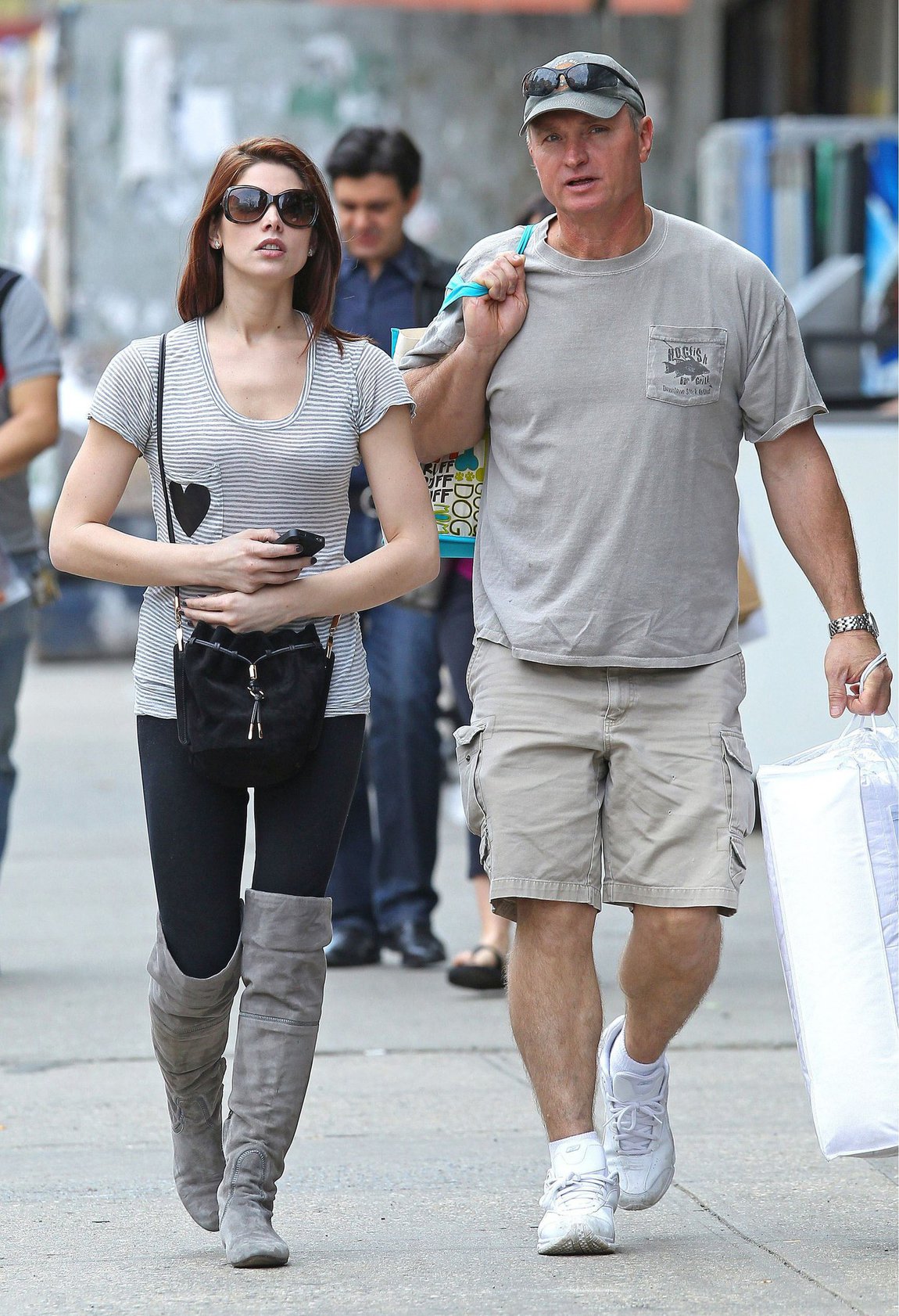 Ashley Greene shopping in New York City on March 18, 2011