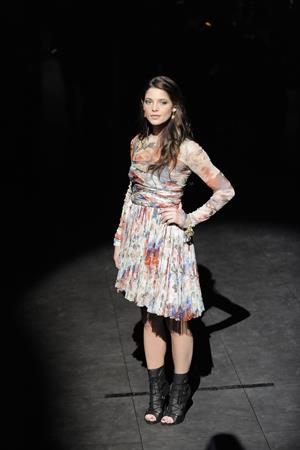 Ashley Greene Milan Fashion Week Womenswear Autumn Winter 2010 show February 28