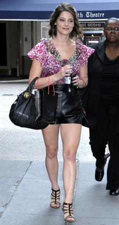 Ashley Greene walking in New York City (candids)