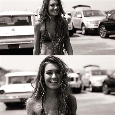 Emily Pemberton in a bikini