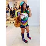 India Westbrooks taking a selfie