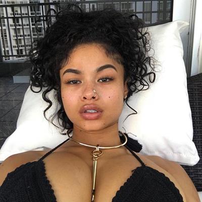 India Westbrooks taking a selfie