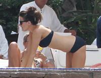 Kate Beckinsale in bikini as she fits in some sunbathing on family holiday in Mexico March 28-2013 