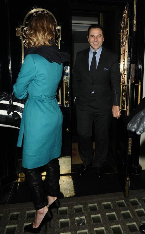 Kate Beckinsale out for dinner at Scott's Restaurant in London February 18-2013 
