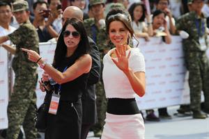 Kate Beckinsale Qingdao Oriental Movie Metropolis launch in Qingdao, September 22, 2013 