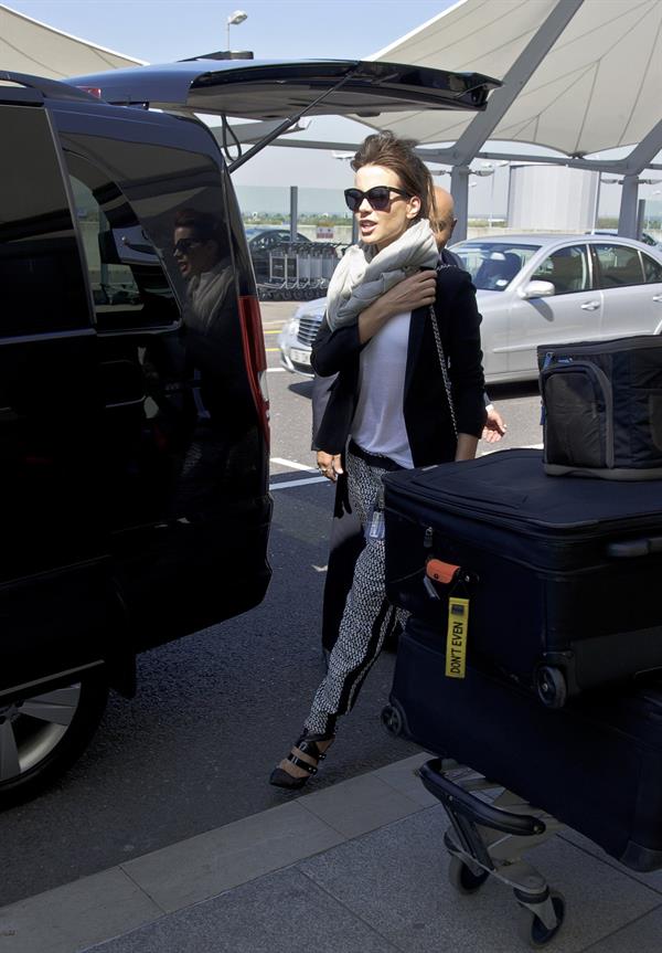Kate Beckinsale at Heathrow Airport in London 5/6/13 