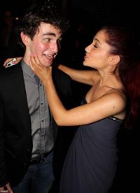 Ariana Grande opening night of Born Yesterday on April 24, 2011