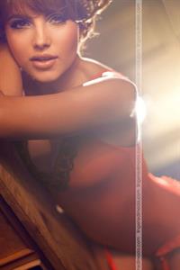 Diana Morales in lingerie