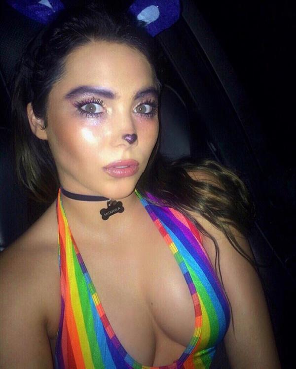 McKayla Maroney in a bikini taking a selfie